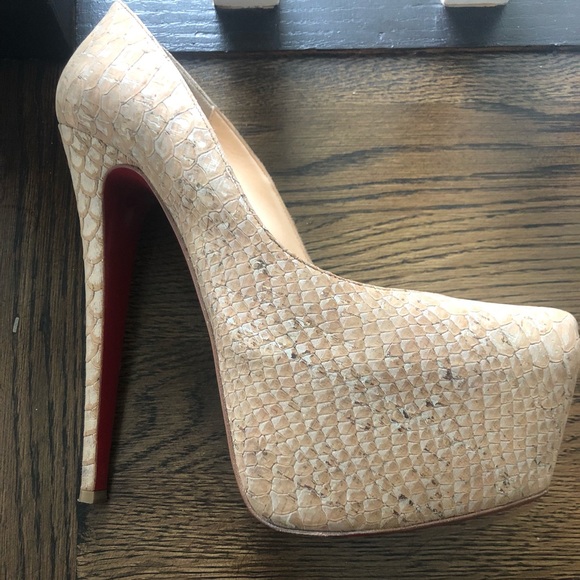 ‼️❌SOLD🚫❌🚫Christian Louboutin 160mm Daffodile - Picture 2 of 8